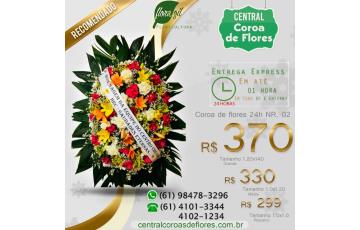 CENTRAL COROAS DE FLORES EM BRASÍLIA-DF 24 HORAS 